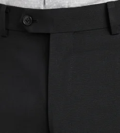 Michael Kors Dress Pants|Dress Pants*Slim Fit Neat Suit Pants Black