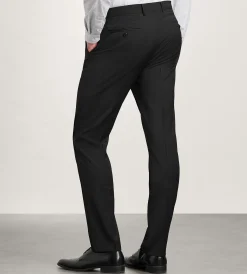 Michael Kors Dress Pants|Dress Pants*Slim Fit Neat Suit Pants Black
