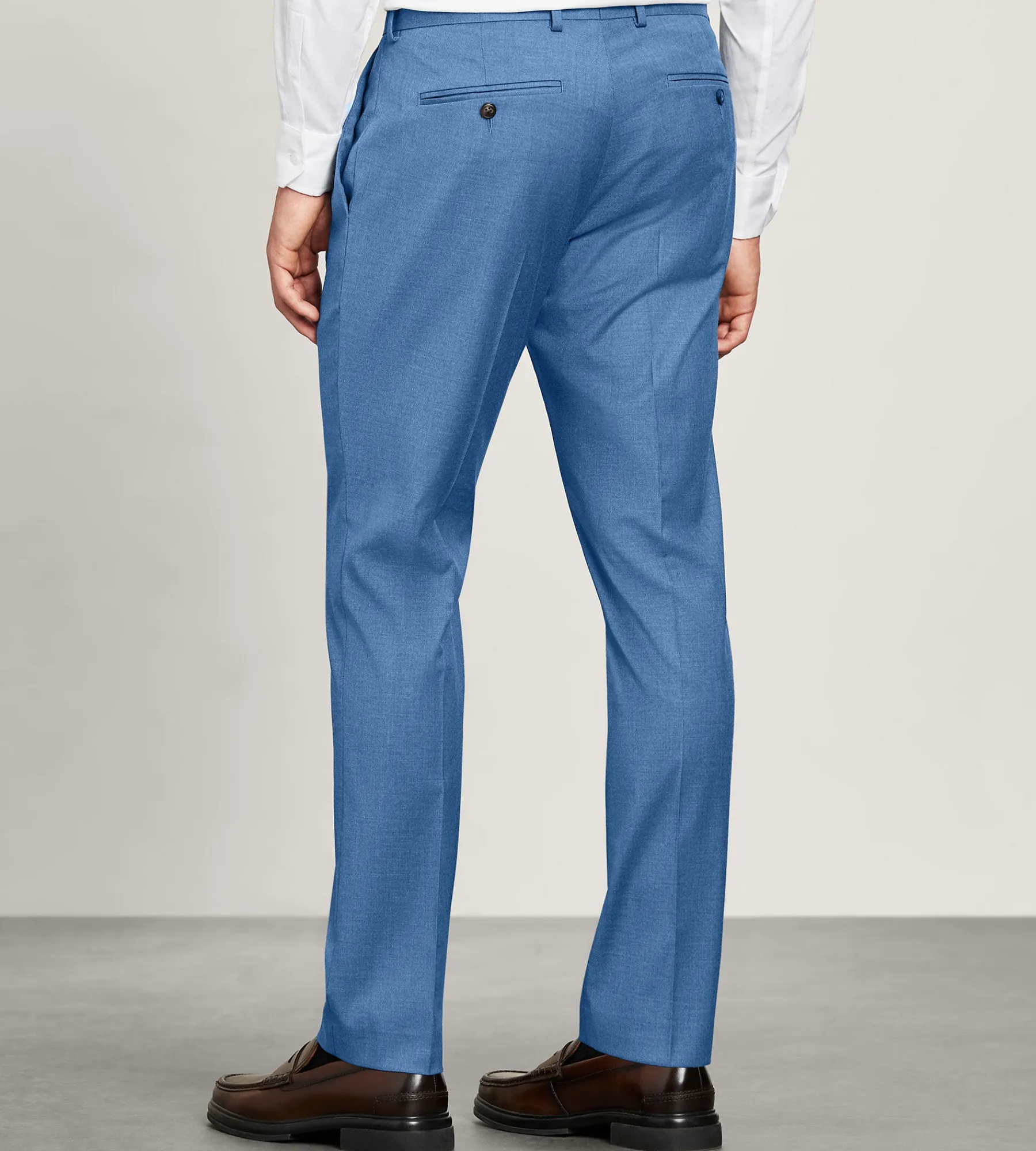 G Grafton Dress Pants|Dress Pants*Slim Fit Solid Suit Pants Denim