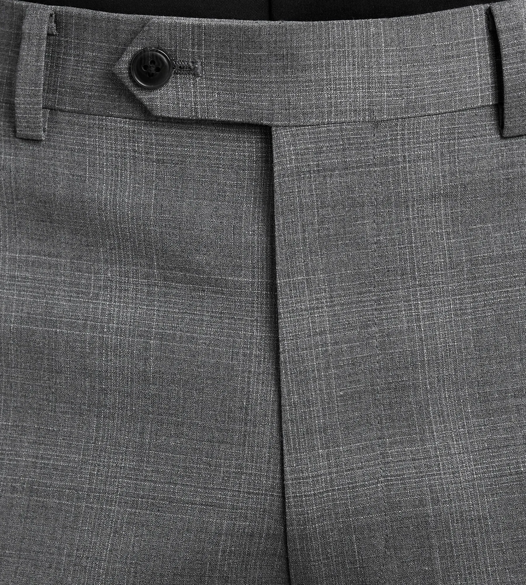 Michael Kors Dress Pants|Dress Pants*Slim Fit Plaid Suit Pants Grey