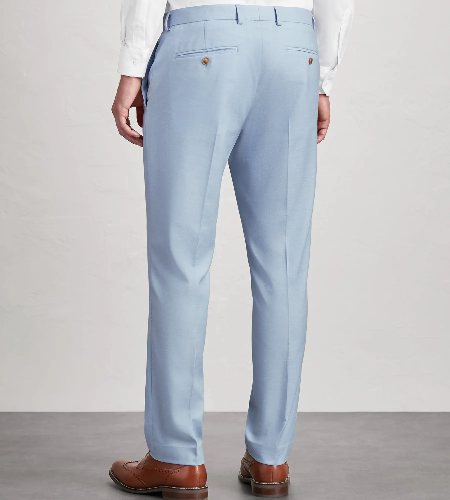 G Grafton Dress Pants|Dress Pants*Slim Fit Solid Suit Pants Light blue
