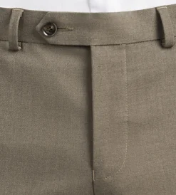 G Grafton Dress Pants|Dress Pants*Slim Fit Solid Suit Pant Light brown