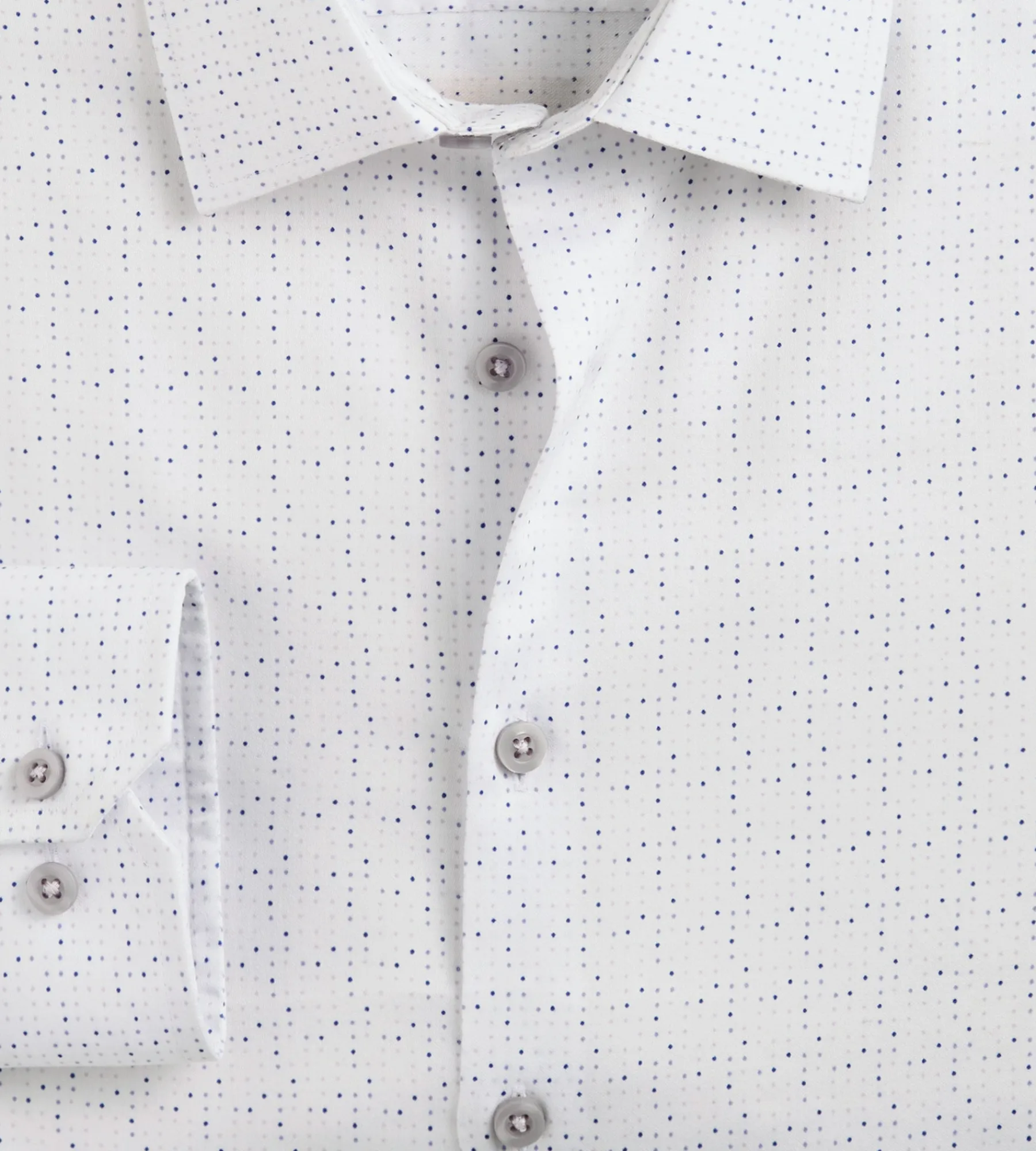 Bellissimo Dress Shirts*Slim Fit Non- Iron Stretch Sateen Dress Shirt White