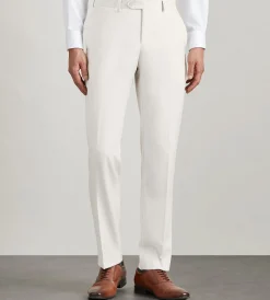 G Grafton Dress Pants|Dress Pants*Slim Fit Solid Suit Pant Off white