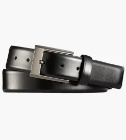 Bellissimo Belts & Suspenders|Belts & Suspenders*Smooth Laser-Etched Square Tongue Buckle Belt Black
