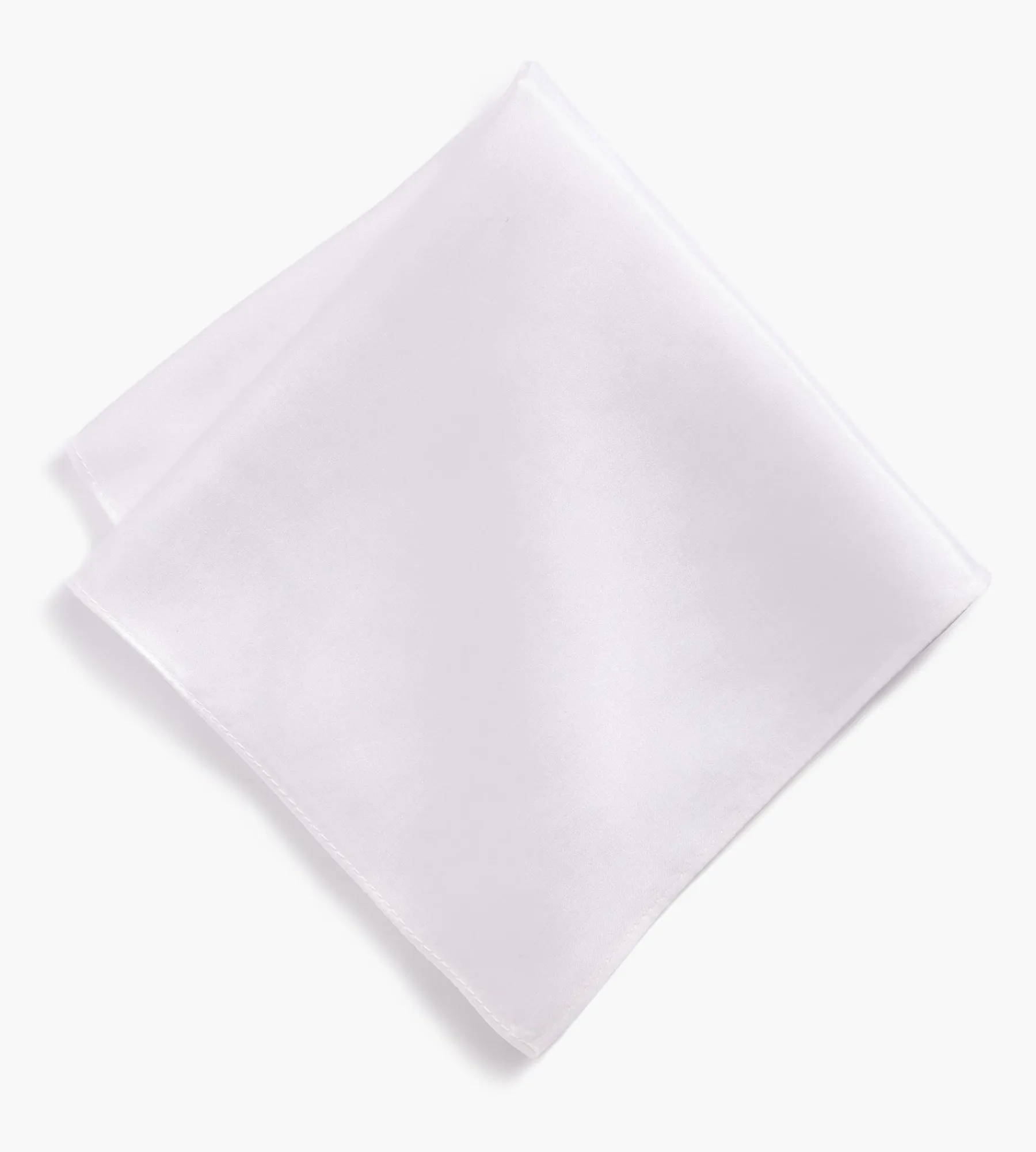 Bellissimo Pocket Squares*Solid Pocket Square Silver