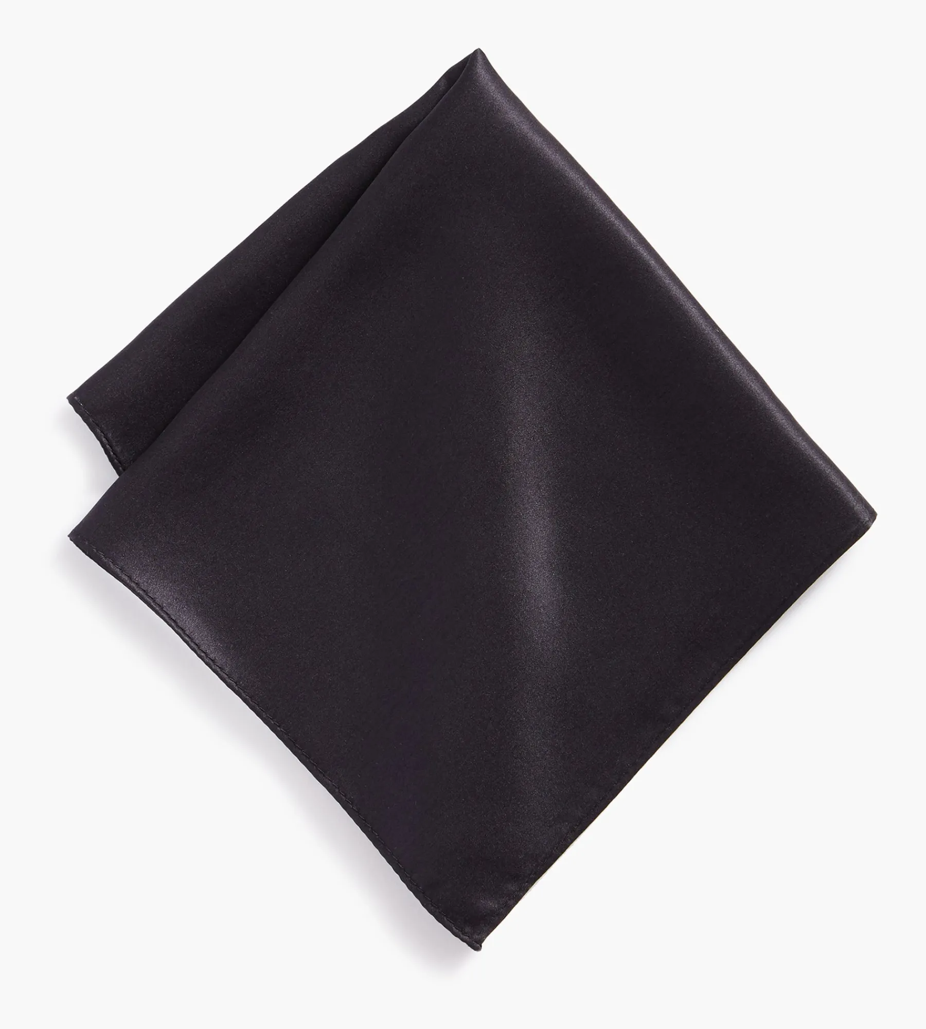 Bellissimo Pocket Squares*Solid Pocket Square Silver