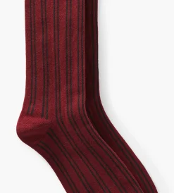 Tip Top Socks|Socks*Stripe Socks Black