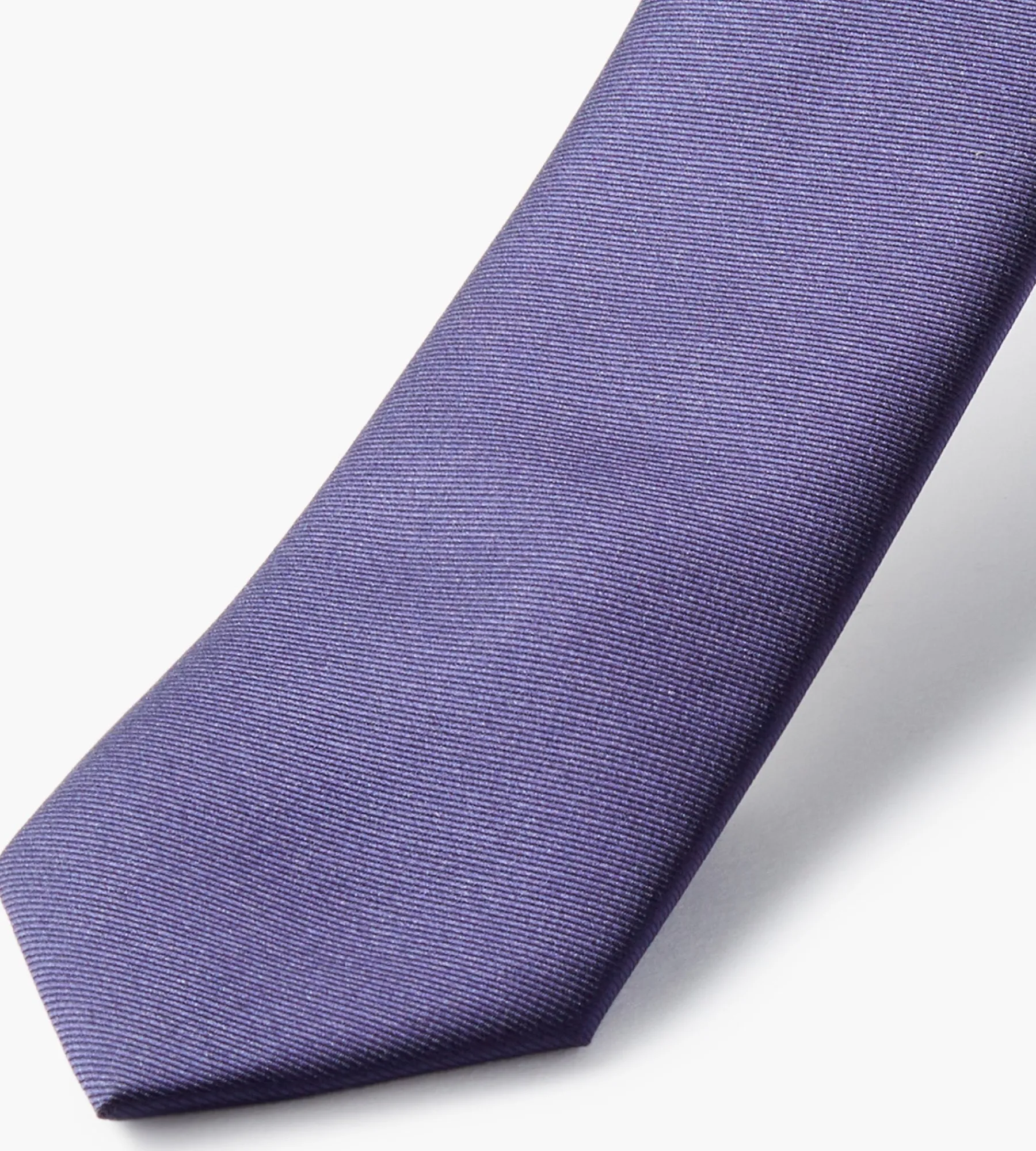 Bellissimo Ties*Tall Solid Tie Midnight