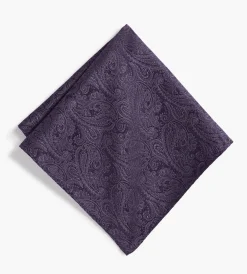 Bellissimo Pocket Squares*Tonal Paisley Pocket Square Dark teal