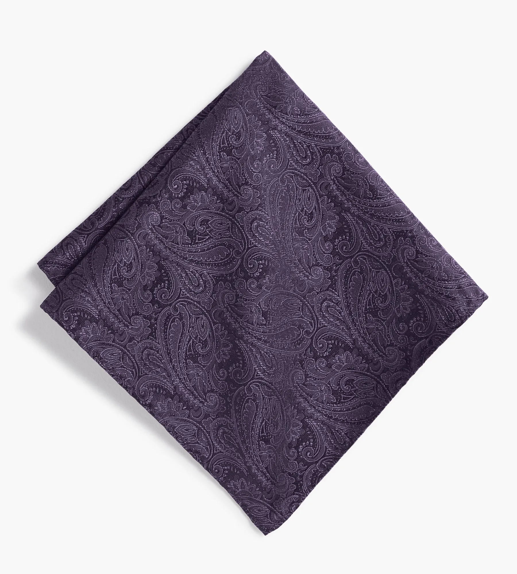 Bellissimo Pocket Squares*Tonal Paisley Pocket Square Dark teal