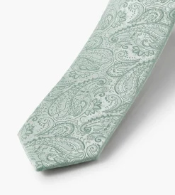 Bellissimo Ties*Tonal Paisley Tie Dark teal
