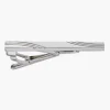 Tip Top Cuff Links & Tie Bars*Wave Tie Bar Gold