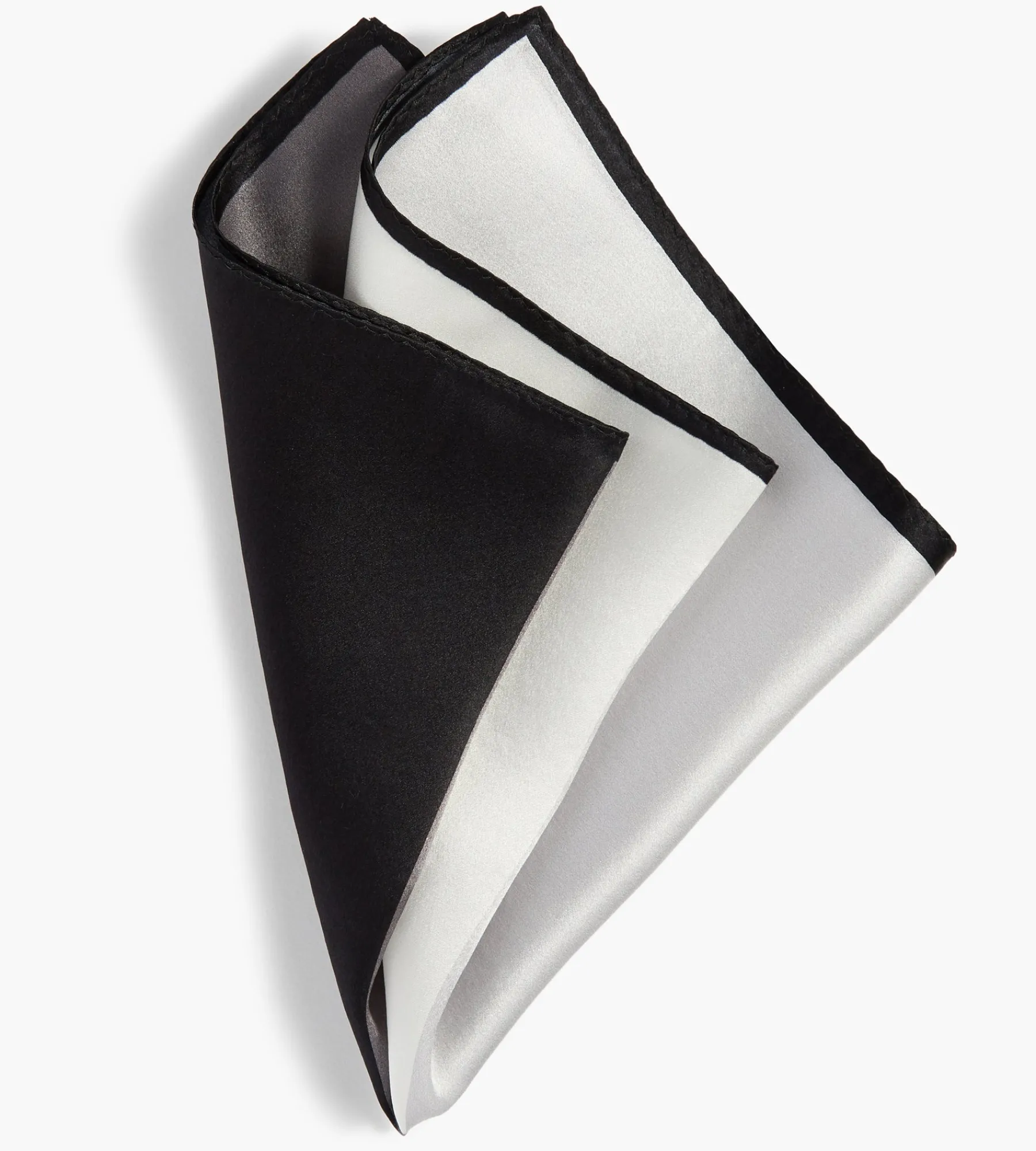 Bellissimo Pocket Squares*4-Way Pocket Square Black