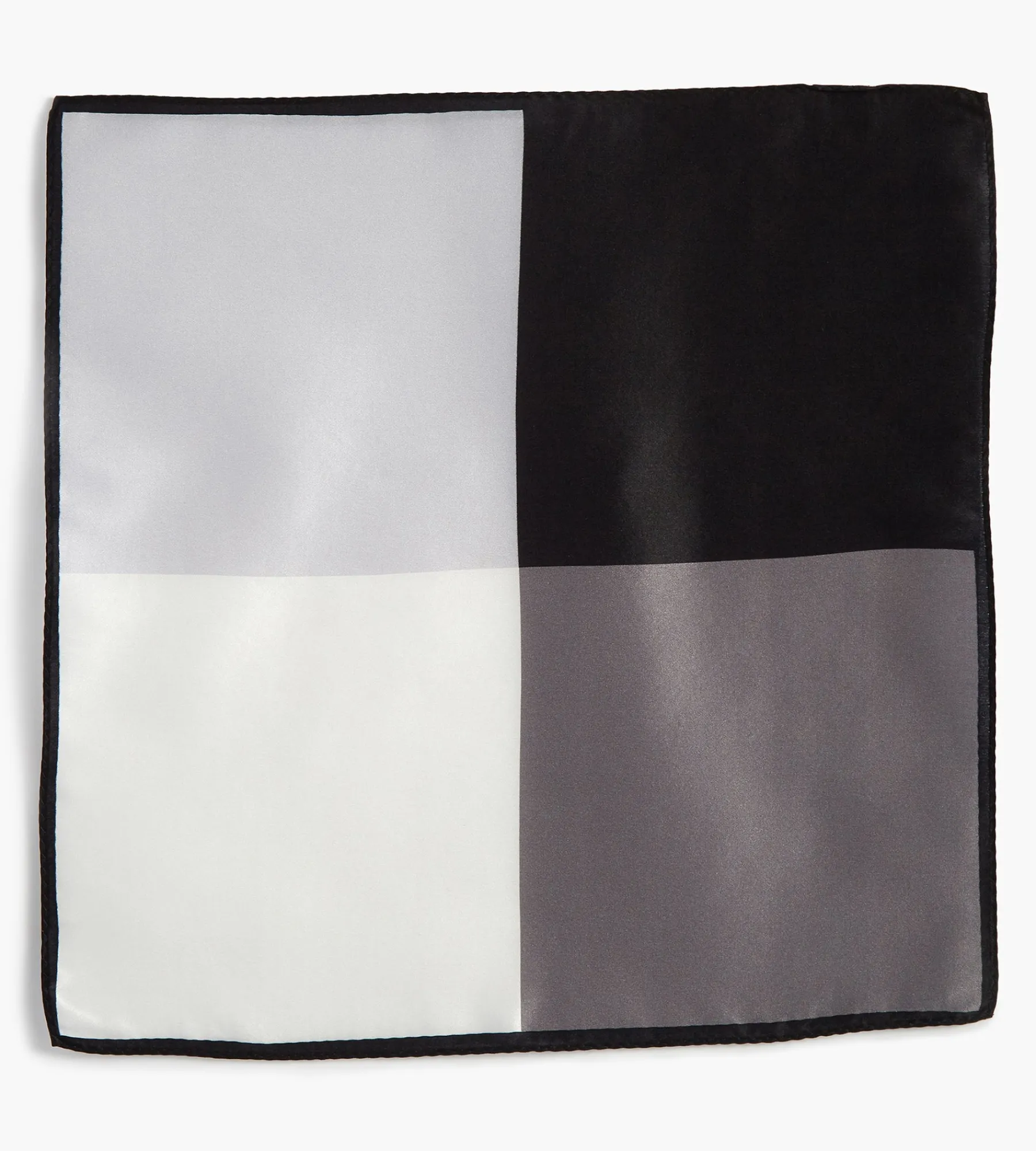 Bellissimo Pocket Squares*4-Way Pocket Square Black