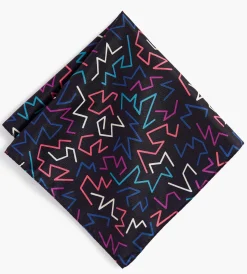 Tip Top Pocket Squares*Zig Zag Pocket Square